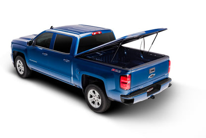 UnderCover LUX Hinged Tonneau Cover 5'9" Fits 2019–24 Silverado - Black