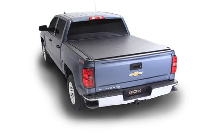 TruXedo Lo Pro Soft Roll-Up Tonneau Cover 8' Fits 2014-18 (19 Leg/Lim) Silverado/Sierra 1500/2015-19 2500HD/3500HD