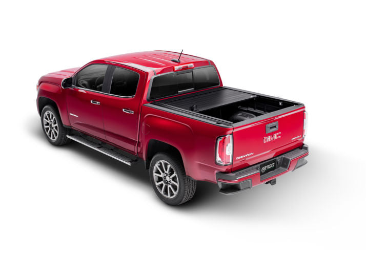 Retrax Hard Manual Retractable Tonneau Cover Replacement Black 8 Ft Fits 2015-20 Ford F-150