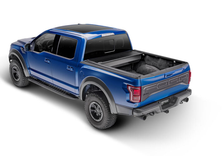 RETRAX Hard Manual Retractable Tonneau Cover Black Matte 4.4 Ft Fits 2019-2023 Ford Ranger