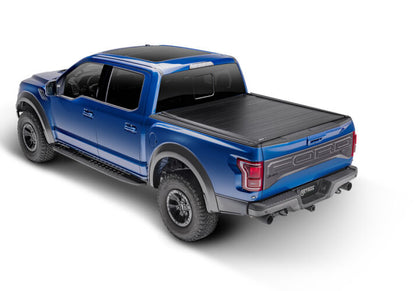 RETRAX Hard Manual Retractable Tonneau Cover Black Matte 4.4 Ft Fits 2019-2023 Ford Ranger