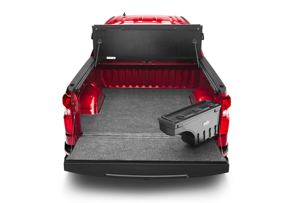 UnderCover SwingCase Tool Box Black Hard Plastic 6 Ft / 5 Ft for Full-Size Trucks