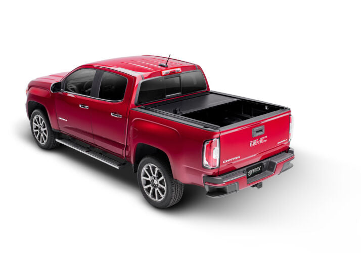 RETRAX Hard Manual Retractable Tonneau Cover Black Matte Fits 2005-2015 Toyota Tacoma