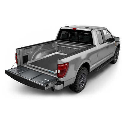 Cargo Glide 1500XL Bed Slide Polished Aluminum Side Rail 6.5 Ft for Heavy-Duty Trucks