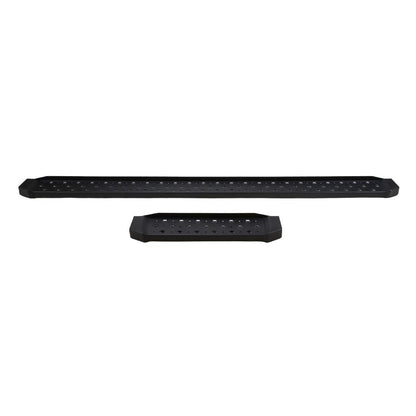 TrailFXÃ‚Â RBV10B Running Board, Black, 32 Inch Driver/ 96 Inch Passenger Lengths