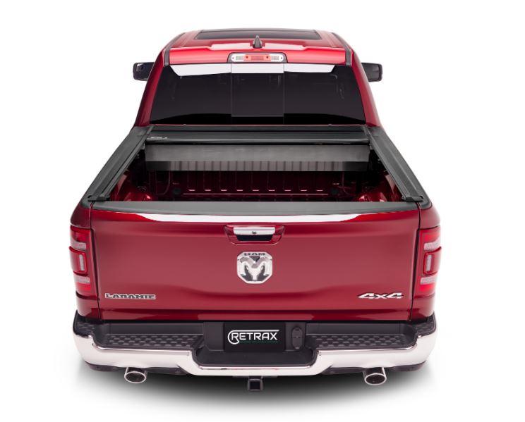 RETRAX Hard Manual Retractable Tonneau Cover Black Matte 6.5 Ft Fits 2009-2023 Ram 1500/1500 Classic Without RamBox