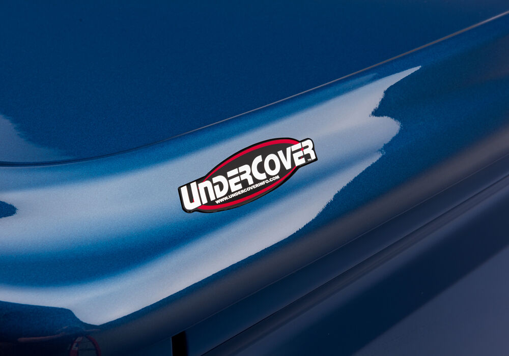 UnderCover Hard Painted Tonneau Cover White 5.7 Ft Fits Full-Size Trucks, Vehicle Color Code PW7