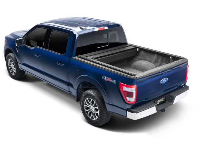 Retrax Hard Power Retractable Tonneau Cover Matte Black 5.7 Ft Fits 2015-20 Ford F-150