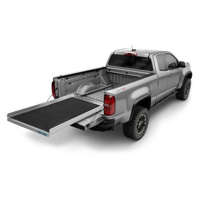 Cargo Glide Bed Slide Polished Aluminum Side Rail 63 Inch Length x Fits 2015-23 Full-Size Trucks