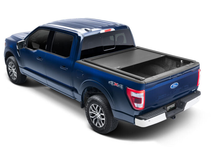 Retrax Hard Power Retractable Tonneau Cover Matte Black 5.7 Ft Fits 2015-20 Ford F-150