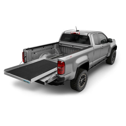 Cargo Glide 1000XL Bed Slide Polished Aluminum Side Rail 52 Inch for Compact Trucks