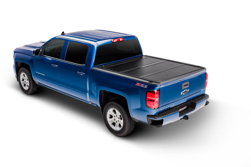 UnderCover Flex Folding Tonneau Cover 6'6" Fits 2007-13 Silverado/Sierra w/ Caps