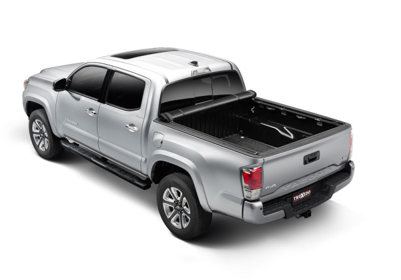 TruXedo Pro X15 Soft Roll-Up Tonneau Cover 5' Fits 2016-23 Tacoma w/ Trail Boxes