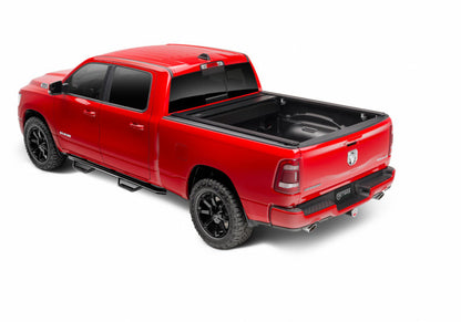 RetraxONE XR Hard Manual Retractable Tonneau Cover 66.7 In. Fits 2007-21 Tundra CrewMax w/ Deck Rail