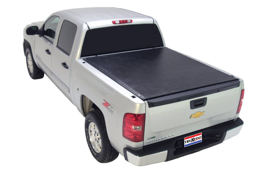 TruXedo Lo Pro Soft Roll-Up Tonneau Cover 8' Fits 2007-13 Silverado/Sierra 1500/2007-14 HD w/ Single Rear Wheels