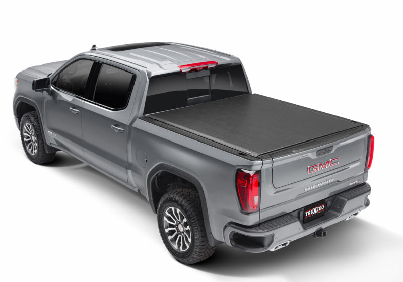 TruXedo Lo Pro Soft Roll-Up Tonneau Cover 5'9" Fits 2019-24 Silverado/Sierra (New Body) Without CarbonPro Bed