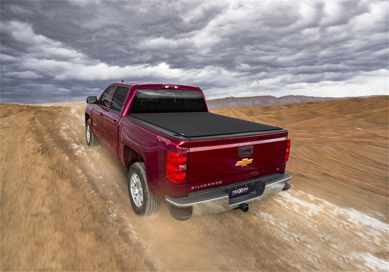 TruXedo Pro X15 Soft Roll-Up Tonneau Cover 69.3" Fits 2007-13 Silverado/Sierra