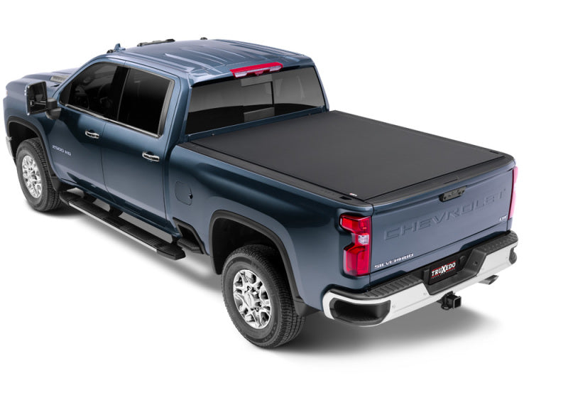 TruXedo Pro X15 Soft Roll-Up Tonneau Cover 82.2" Fits 2020-24 Silverado/Sierra 2500HD/3500HD With MultiPro Tailgate